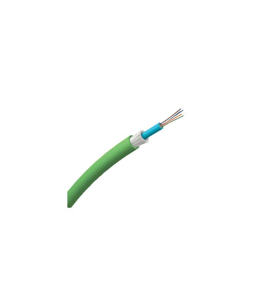 Cable fibra optica Dielectrico monomodo 6 fibras