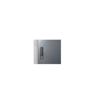 ARMARIO RACK 32U 19" 800X1000X1642 CON ACCES PUERTA METALICA LISA- DETALLE CERRADURA-2LAN