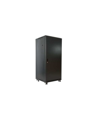 ARMARIO RACK 32U 19" 800X1000X1642 CON ACCES PUERTA METALICA LISA- TRASERA-2LAN